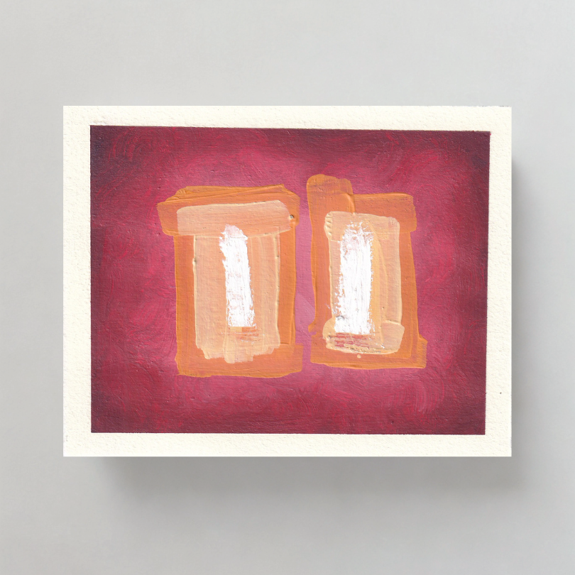 Mini Oil Painting (Pair)